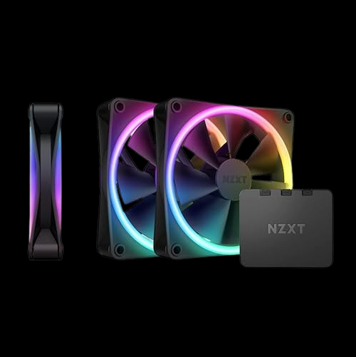 CASE FAN NZXT F120RGB DUO 120MM BLACK PACK OF3 (RF-D12TF-B1)